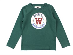 Wood Wood top Kim Crest sea green